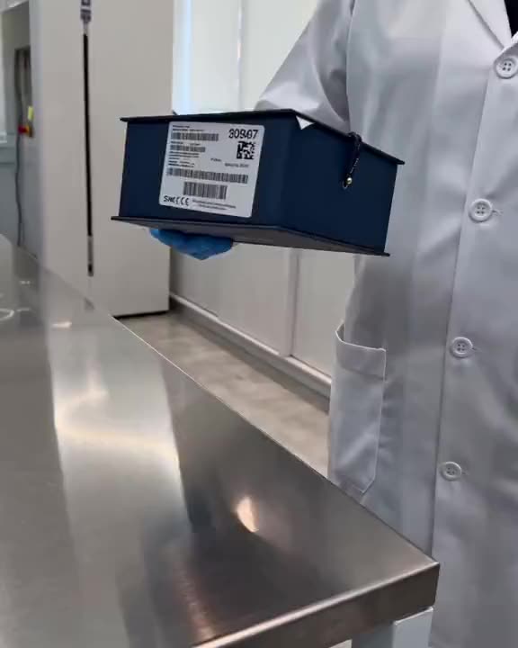 Sealed material arriving at the StarGen lab